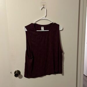Women's Sleeveless Top - Deep Maroon